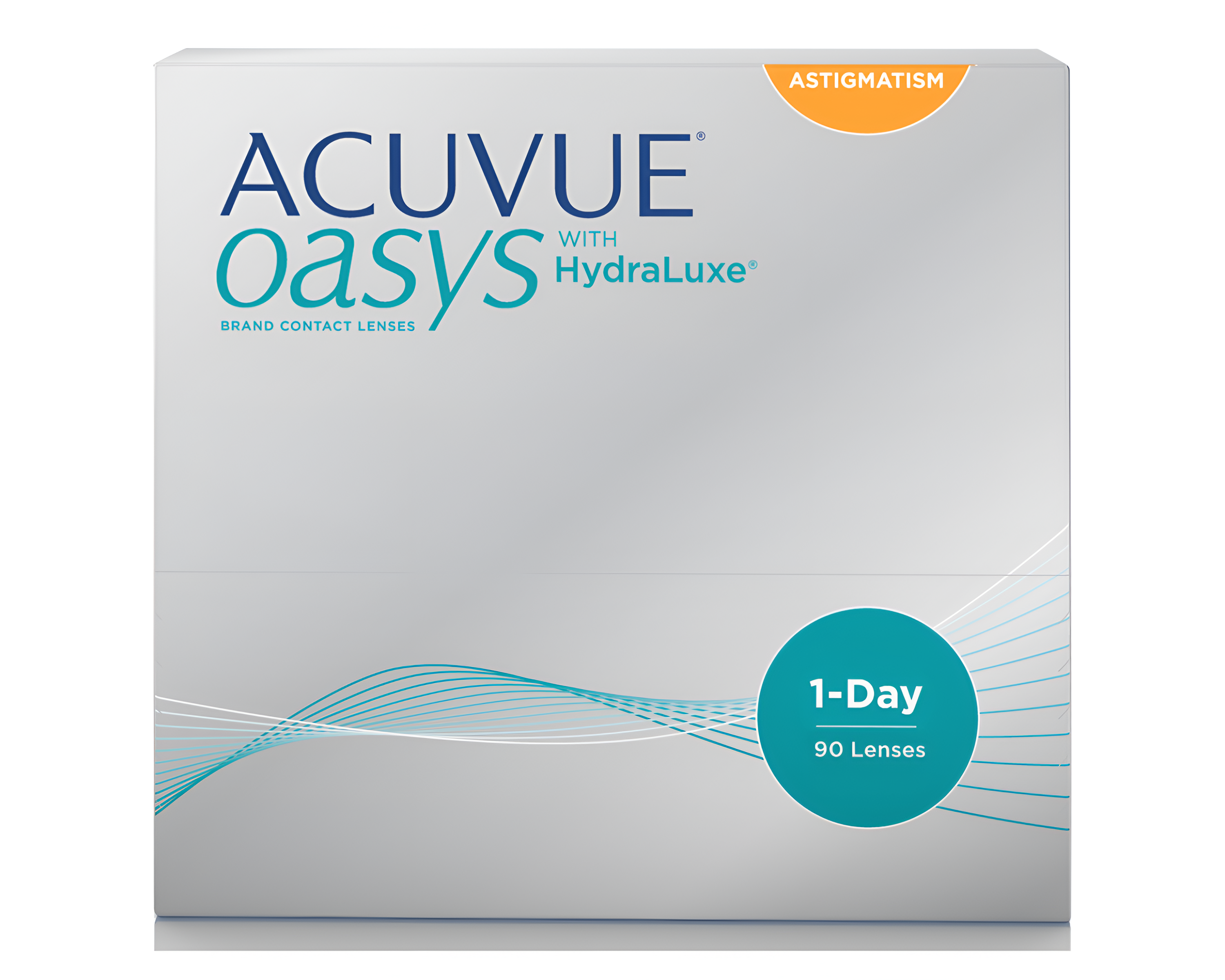 ACUVUE OASYS® 1-Day with HydraLuxe™ for Astigmatism 90pack