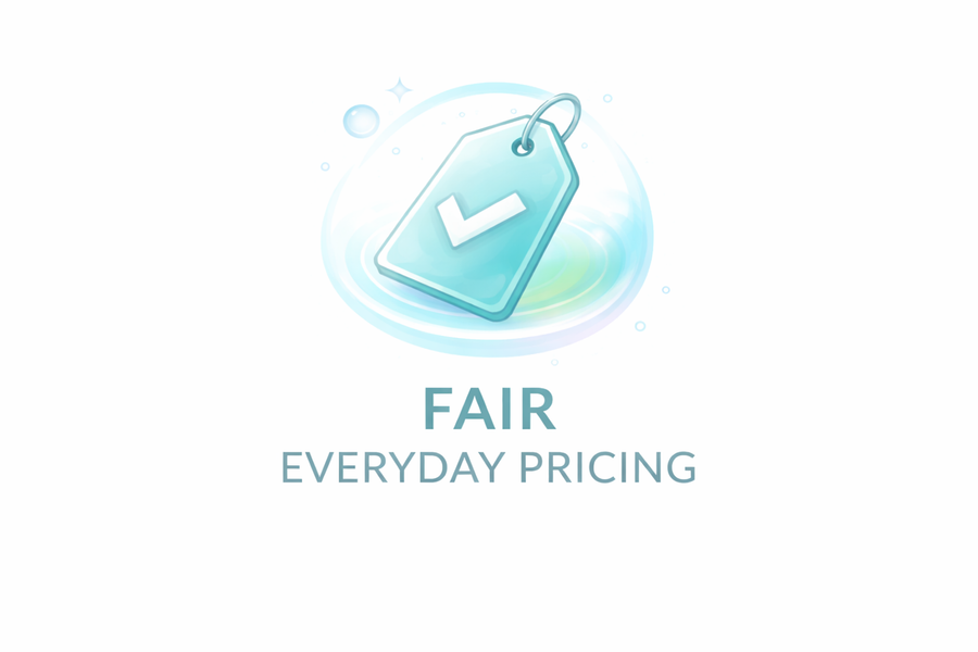 Fair everyday pricing